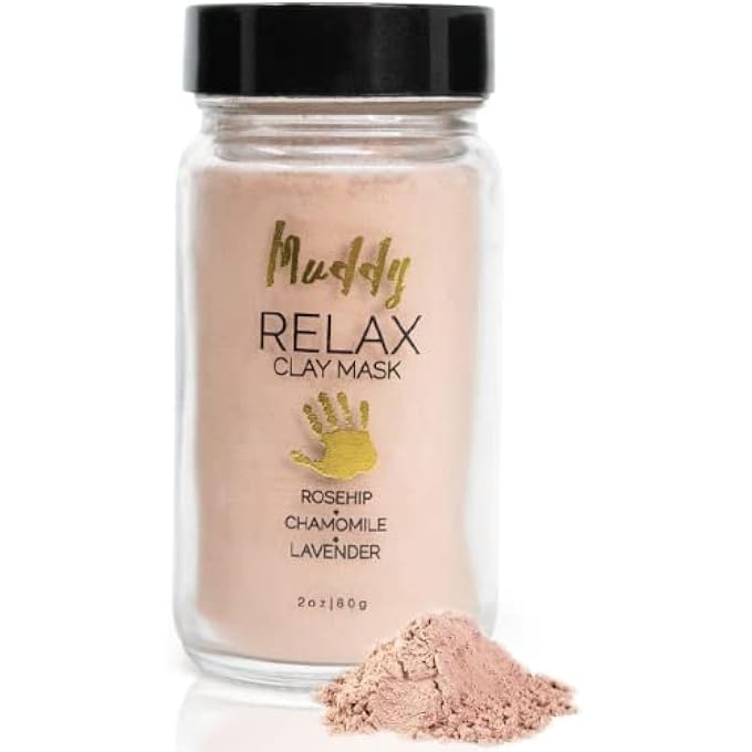 Muddy BODY - RELAX CLAY MASK | FRENCH PINK CLAY - SOOTHING, CLEANSING, AND MOISTURIZING FACIAL MASK - Image 1
